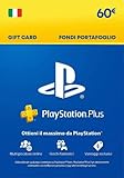 60€ PlayStation Store Gift Card per PlayStation Plus Essential | 12 mesi | Account italiano [Codice per email]