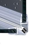 200cm EC-214 Angolo 90° Guarnizione magnetica Box Doccia per vetri di spessore da 6 e 8 mm
