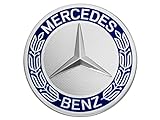 Mercedes-Benz Mercedes Benz Collection - Coprimozzo ruota Mercedes Benz | stella con corona di alloro | blu
