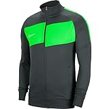 Nike Academy PRO Knit Jacket, Giacca da Tuta Unisex-Bambini, Antracite/Verde Strike/Bianco, 10-12 Anni