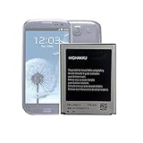 HIGHAKKU Batteria di ricambio compatibile con Samsung Galaxy S3 EB-L1G6LLU Smartphone Model S3 i9300 | Galaxy S3 LTE i9305 [Not for S3 Mini]