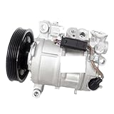 Compressore di aria condizionata elettrica per aut Compatibile con Mercedes Compressore aria condizionata Mercedes Classe B Classe A Classe CLA A0038304360 447150-4488 A0008305702 0038304360 6SES14C