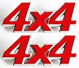 Scritte Panda 4x4 Country Club - Sisley - Trekking 4x4 Fregi Specifiche per Modanature Laterali Logo stemmi rosso 43325-2