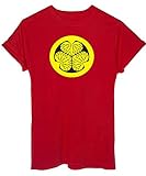 iMage T-Shirt Mitsukuni Mito Invincibile Shogun Giappone-Anime - Uomo-S-Rossa