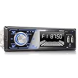 XOMAX XM-R274 Autoradio con vivavoce Bluetooth, FM, USB, SD, MP3, AUX-IN, 1 DIN