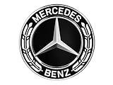 Mercedes-Benz Coprimozzo | Stella con corona d alloro | Nero
