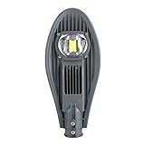 Zerodis Illuminazione Stradale LED, Lampada LED Luce Diffusa in Alluminio Illuminazione al Crepuscolo Impermeabile IP65 Proiettore per Esterno Passerella Giardino Cortile Muro Lampio