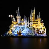 GEAMENT Set di Luci LED Compatibile con Lego Harry Potter Castello e Parco di Hogwarts (Castle And Grounds) 76419 (Lego Set Non Incluso)