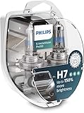 Philips X-Tremevision Pro150 H7 Lampadina Fari Auto +150%, Confezione Doppia, ‎‎Argento, 6 x 13 x 11 cm; 20 grammi