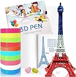 3D Penna Disegno Bambini, 3D Penna Carta Modelli, 3D Pittura Graffiti Modello Di Stampa, Penna 3D Accessori per Bambini, Per Bambini Regalo, Stampante Penna 3D Bambini Professionale Adulti Kit