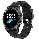 CYGGJ Smartwatch, Smartwatch Impermeabile Touchscreen per Uomo, Donna, Fitness Tracker con frequenza cardiaca e Calorie contapassi, Cinturino da Polso per Android e iOS.