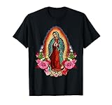 Madonna di Guadalupe Santa Vergine Maria Maglietta