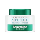Somatoline SkinExpert, 7 Notti Gel Effetto Fresco, Trattamento Corpo Anticellulite, Ultra Intensivo, con Sale Integrale, 400ml