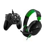 Turtle Beach Xbox Gamers Pack - Include controller Recon cablato (nero) e cuffie da gioco cablate Recon 70 (nero) / Xbox X