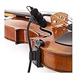 SubZero Microfono a condensatore a clip per violino con XLR e Minijack