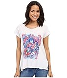 Lucky Brand Women s Multi Color Buddah T-Shirt, Lilac Hint, Small