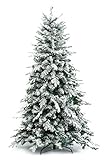 XONE Albero di Natale Innevato Alaska 150 cm - Effetto Realistico