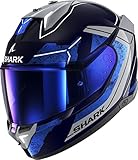 SHARK, Casco Moto Integrale SKWAL i3 RHAD Blue/Grey BUS, L