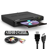 Majority Lettore DVD esterno per TV con porta HDMI | Connessione multipla e multiregione | Riproduzione tramite USB | Telecomando incluso