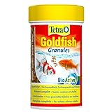 Tetra Goldfish Granules, Mangime in Granuli Galleggianti per Pesci Rossi E Altri Pesci d Acqua Fredda - 250 Ml