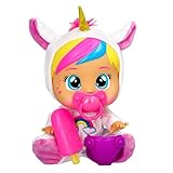 Cry Babies Loving Care Fantasy Dreamy | Bambola interattiva che piange lacrime vere, con pigiama intercambiabili - Bambola giocattolo funzionale per bambini dai 18 mesi in su