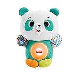 Fisher-Price Parlamici Baby Panda Gioca con Me, Gioco Educativo con Luci e Suoni, Giocattolo per Bambini 9+Mesi, GVN32 - Italiano