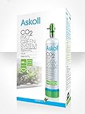 Askoll CO2 Pro Green System Impianto a CO2 Acquario Made In Italy Bombola Co2 500gram Usa&Getta Impianto Anidride Carbonica Completo Per Piante Belle Facile E Veloce Integratore Di Anidride Carbonica