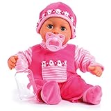 Bayer Design 93800-Pink - Bambola Bebè First Words Baby Interattiva