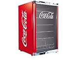 °CUBES Frigorifero per bottiglie HighCube Coca-Cola/F / 84,5 cm di altezza / 104 kWh/anno/Vano frigorifero 115 L