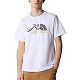 The North Face NF0A87NTFN41 Men’s S/S Mountain Line Tee T-Shirt Uomo TNF White Taglia M