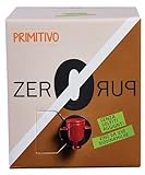 Primitivo Senza Solfiti Aggiunti Zero Puro Biologico Vegan Biodinamico in bag in box 3 litri 14% vol