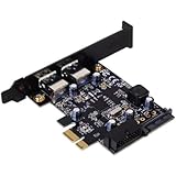 SilverStone SST-EC04-E - 2 Ports PCI-E to USB 3.0 Express Card, with 15 pin SATA Power Connector and 1 USB 3.0 20-pin Connector ( expand another two USB 3.0 ports )