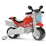Chicco Ducati Monster Moto Giocattolo per Bambini, Gioco Cavalcabile con Clacson e Rombo Sonoro, Ruote di Supporto Rimuovibili, Max 25 Kg, Giochi per Bambini 18 Mesi, 5 Anni
