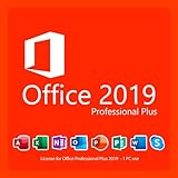 Microsoft Office 2019 Professional Plus - Tutte le classiche applicazioni Office - Per 1 PC - Licenza Perpetua
