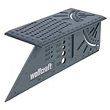 Wolfcraft Squadra 3D Per La Lavorazione Di Pezzi Tridimensionali, Grigio, 21.2 x 6.2 x 7.4 Cm