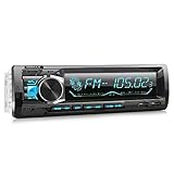 XOMAX XM-R279 Autoradio con FM RDS, vivavoce Bluetooth, USB, SD, MP3, AUX-IN, 1 DIN