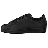 adidas Superstar Foundation Shoes, Scarpe da Ginnastica Uomo, Nero Core Black Core Black Core Black 724, 37 1/3 EU