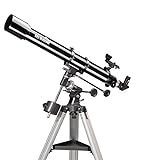 Sky-Watcher Newton Telescopio, 70/900, Montatura Equatoriale Eq1, Nero