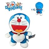 Peluche Doraemon con bocca aperta - 21 cm - Pupazzo originale