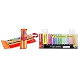 STABILO point 88 Penna Fineliner colori assortiti - Rollerset da 30 & BOSS ORIGINAL Desk-Set - 15 colori assortiti 9 Neon + 6 Pastel