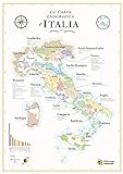 La mappa dei vini Italiani