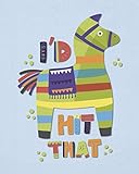 I d Hit That: Funny Piñata Birthday Cinco de Mayo Gifts - Fun Mexican Fiesta Notebook - Blank Wide Ruled Journal with Bonus Password Tracker - 8"x10"