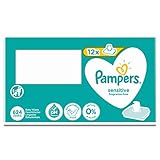Pampers Sensitive Baby Wipes, 12 Packs (624 Wipes)