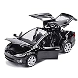 zingking Modello di Auto Model X 90 - Macchina Giocattolo in Lega 1:32 con Sound & Light Toy per Tesla