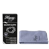 Hagerty Silver Cloth Panno detergente per gioielli 36x30cm I Panno in cotone impregnato I Panno efficace per argento con antiossidante per la pulizia di gioielli d’argento, placcati argento