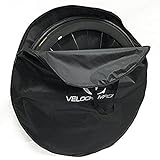 VeloChampion Custodia Ruote Bici 700c, Nero Bicycle Wheel Bag - Black