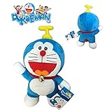 Peluche Doraemon con elica - 21 cm - Pupazzo originale
