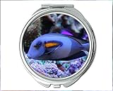 Specchio, Specchio da viaggio, tema pesci koi di Pocket Mirror, specchio portatile 1 X 2X Ingrandimento