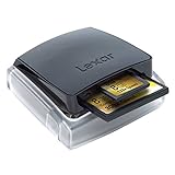 Lexar LRW400CRBEU Lettore di Schede Professional Dual-Slot, USB 3.0, UDMA, Nero