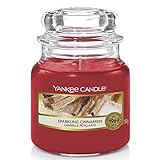 Yankee Candle Candela profumata in giara piccola | Cannella Vivace | Durata Fino a 30 Ore